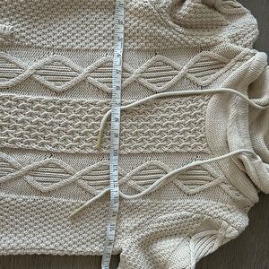 Women’s LL Bean fisherman sweater. Size S